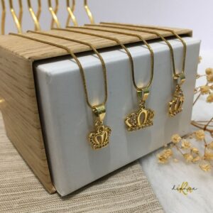 Royal Crown Necklace Premium Chain